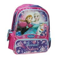 Disney Frozen Tas sekolah Frozen uk besar 100% Original