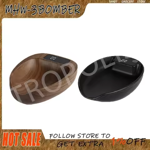 MHW-3BOMBER Coffee Food Kitchen Electronic Scale MVE 0.3g Precise Integrated Design with Timer Bean 