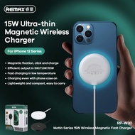 REMAX Ferris 15W Apple Xiaomi 0PP0 ชุดหูฟังโทรศัพท์มือถือไร้สายแม่เหล็กชาร์จเร็ว RP-W30  REMAX Skysc