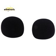2Pcs/Set for Zoom H1 Recording Pen Sea Cotton Cover Microphone Windproof Sponge Cover Black