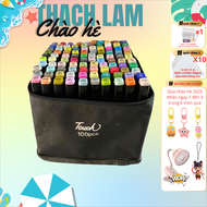 Hỏa Tốc Tặng 24 màu marker và Giấy 300gsm Bút Dạ Màu Marker Touch Hai Đầu 100/168/262 Màu Chuyên Ngh
