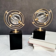 Globe Table Display Crystal Globe Ornament Decorations EB Dining 2767