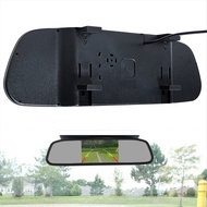Car Video Parking Monitor Car Rearview Camera 4.3 Inch TFT LCD Car Rearview Mirror Monitor Reverse I
