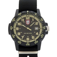 สภาพเหมือนใหม่ LUMINOX 0320 Series Leatherback Sea Turtle Giant Carbon Quartz นาฬิกาข้อมือแบบอนาล็อก