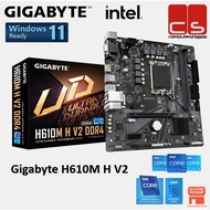 Gigabyte H610M H V2 DDR4 M-ATX Motherboard + Intel 12th & 14th Gen Processor Combo