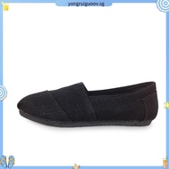 Toms Shoes Linen Shoes Stripe Color Mules Casual Women Flat Shoes