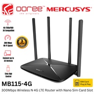 Mercusys MB115-4G 300Mbps / MB135-4G / MB235-4G (Dual-Band) AC1200 Wireless N 4G LTE Router with Nan