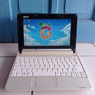 Acer Aspire One AOA150 Putih 10 inch RAM HDD 160 GB Notebook Second