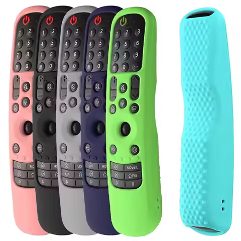 Silicone Remote Control Case for LG Smart TV Anti-Shock Illuminated 2021 Model MR22GA MR21GA MR23GA 
