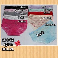 Transparent panties CD P42 size L and XL