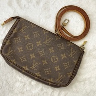LV 經典復古斜孭麻雀袋🤎