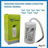 **Hight Quality** CBB60 Washing Machine Capacitor Capasitor Kapasitor 4uf 5uf 6uf 8uf 9uf 10uf 12uf1