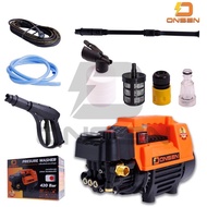 เครื่องฉีดน้ำ เครื่องฉีดน้ำแรงดันสูง ปรับความแรงบาร์ได้ 100-420 บาร์ ยี่ห้อ Onsen & Vergin