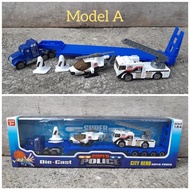 Diecast Police Alloy Truck Car Set - Police Truck Car Miniature Package