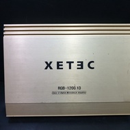 Power Monoblock Xetec RGB1000.1D USA rusak mati