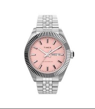 [包順豐] TIMEX Waterbury Legacy 41mm Stainless Steel Bracelet Watch Pink Dial TW2V17800 Quartz Watch 石英