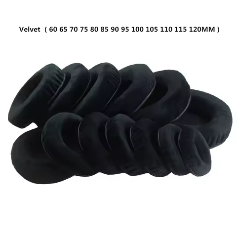 So Soft Velvet Foam Ear Pads Cushions 60 65 70 75 80 85 90 95 100 105 110 115 120MM For SONY For Aud