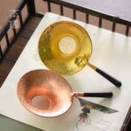 Filter Accessories Tea Set Tea Filter Tea Separator Filter Copper Tea Drain Tea Retro Tea Ceremony T