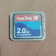 - Compact Flash CF Card 2GB