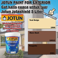 Jotun Jotashield Paint 5 Liter Teal Beige 1966 / Mars Dust 10012 / Pangolin 2061