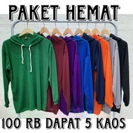 Men's long-sleeved t-shirts, plain t-shirts / telesan t-shirts / wet t-shirts 100 thousand get 5 wor