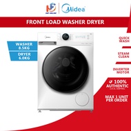 Midea 8.5Kg 2 In 1 Front Load Washer Dryer Combo MF200D85B
