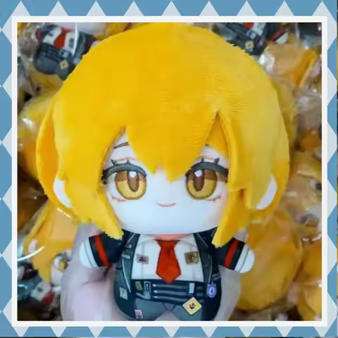 New Kawaii 10cm Limbus Company Don Quixote Cute Cotton Plushies Anime Plush Pendant Backpack Keychai