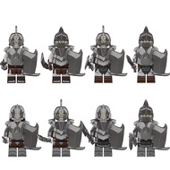 Lord of the Rings ORC Minifigures Armor Dwarf Block Toys