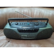 Radio tape compo Polytron ampli stereo equalizer bass woofer speaker
