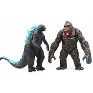 MonsterVerse Godzilla Vs King Kong SpaceGodzilla Burning Godzilla 16CM Soft Rubber Doll Monster Dinosaur Joint Movable