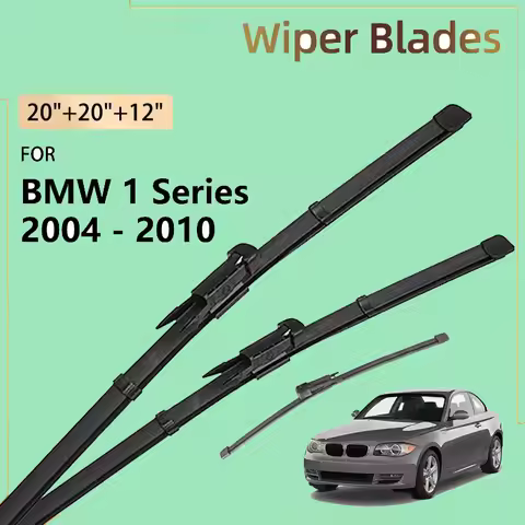Front Rear Wiper Blades For BMW 1 Series E81 E87 116i 116d 118i 118d 120i 120d 2004 - 2010 Hatch Acc