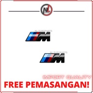 Emblem Logo M Fender Bmw F10 F30 F32 Logo Fender Bmw M Black Gloss