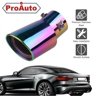 HYUNDAI EON (TITANIUM) Car Exhaust Muffler Tip Round Stainless Steel Chrome Tail