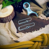 🧗🏾(包順豐)😍100% 原創純銀925攀岩飾物  手繩 手鏈 蠟繩 頸鏈 登山扣 傘繩 情侶 生日禮物 露營 抱石 行山 climbing  沿繩下降  結婚 週年 畢業 farewell 散水 入