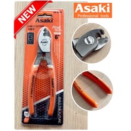 ASAKI AK-8180  CABLE CUTTER HEAVY DUTY CARBON STEEL CABLE CUTTER _SIZE : 6"