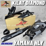 JUPITER EXCITER INNER HITAM KILAT DIAMOND YAMAHA ORI/ RANTAI COVER /SAMPAN/ Y15ZR Y16 LC135 / RANTAI