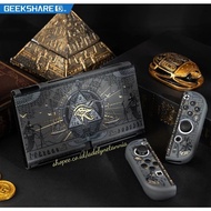 Geekshare Hard Case Egyptian Hieroglyphs Nintendo Switch OLED