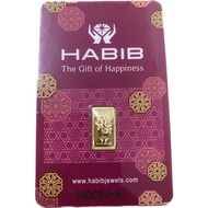 ATLANTIS GOLD_HABIB 1g Gold Bar LBMA CERTIFIED 999.9Au.