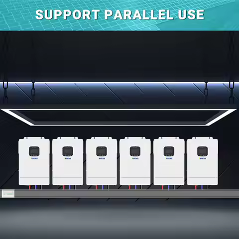 ANENJI 3.6KW 6.5K 12KW 48V 110V Hybrid Solar Inverter inversor solar híbrido MPPT Wifi Inverter aral