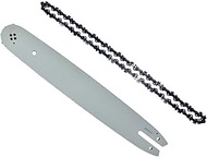 HT75 chain saw guide plate and chain replacement parts, compatible with 4138 205 008, 3/8-6T，Used fo