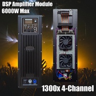 Leicozic Digital Amplifier Module DSP 1300W X 4Ch 4In 4Out Class D Amplificador 6000W Active Subwoof