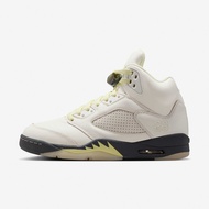 Nike Casual Shoes Wmns Air Jordan 5 Retro Women's Men's Beige Green [ACS] IM7592-130