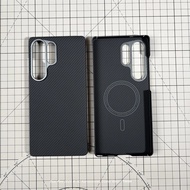 เคสแม่เหล็กสําหรับ Samsung S25 Ultra Aramid Carbon Fiber ฝาครอบป้องกันสําหรับ Samsung Galaxy S25 Ult