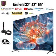 [SG Seller]32"/43"/55" Smart Google TV with built-in Google Playstore Netflix Youtube Android TV