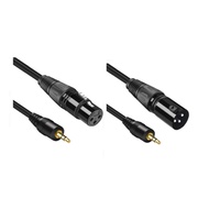 3.5XLR Microphone Cable Sound Card Microphone Microphone Audio Cable Three-Core XLR Mixer/Mother