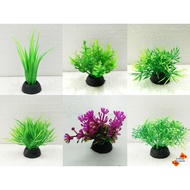 2" Mini Artificial Plastic Plants Fish Tank Decoration