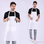 New Cooking Apron Full White Cotton Apron Price