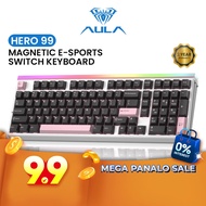 AULA HERO99 Magnetic Mechanical Keyboard 101Keys Wired 8Khz with Rapid Trigger RGB Esports AULA Keyb