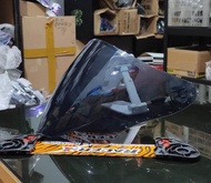 visor flat helm njs kairoz / DAG reptor r22 / VRC 03 / VRC 01 red revo blue silver norisk racer pemb