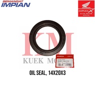 OIL SEAL, 14X20X3 HONDA 91201-434-003